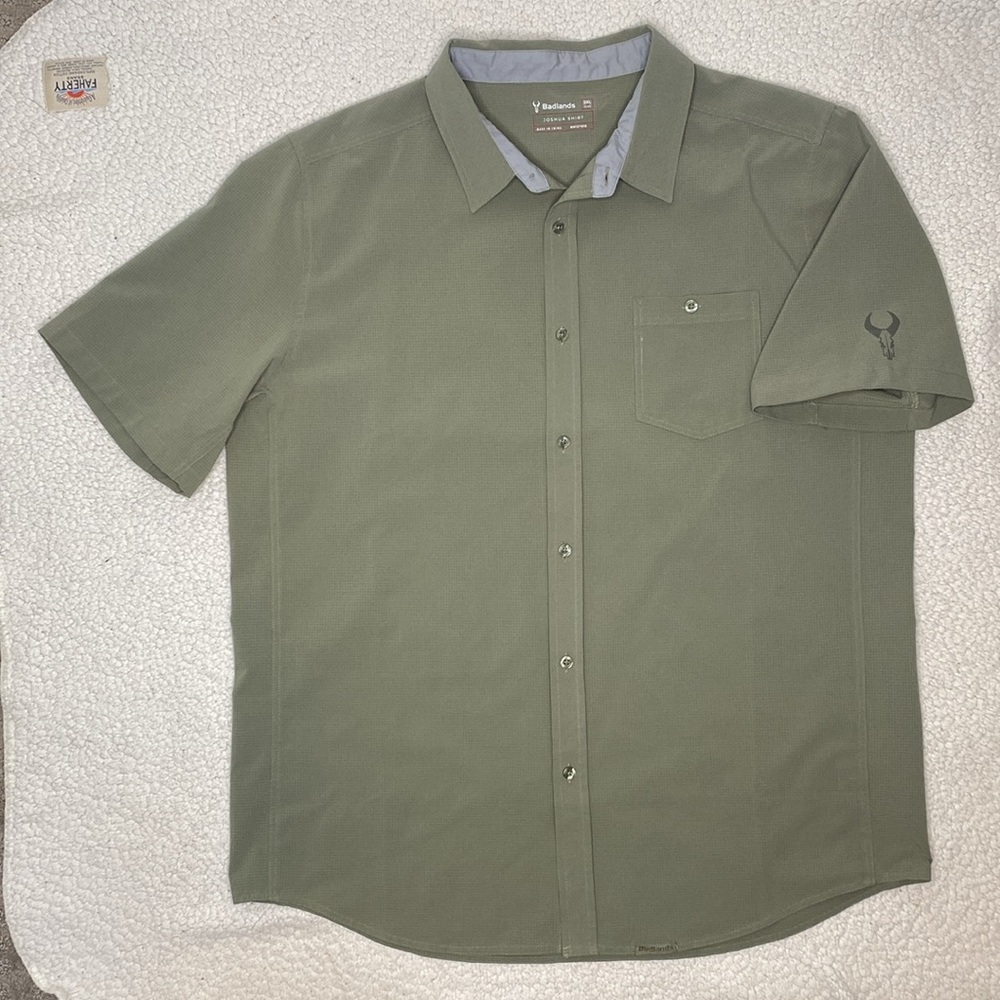 Badlands Sage Joshua Shirt: Size XXL